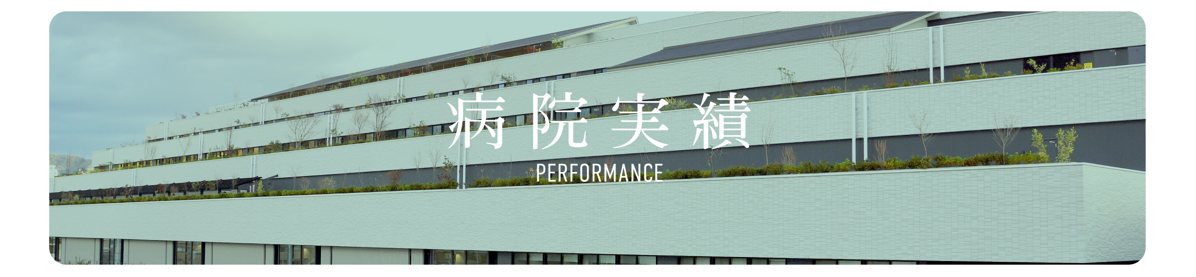 病院実績